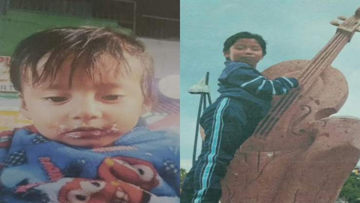 ALERTA AMBER Edomex Secuestran a la bebé Tania Hernández y niño Mauricio Iturbide
