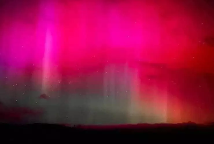 Auroras boreales en Chihuahua