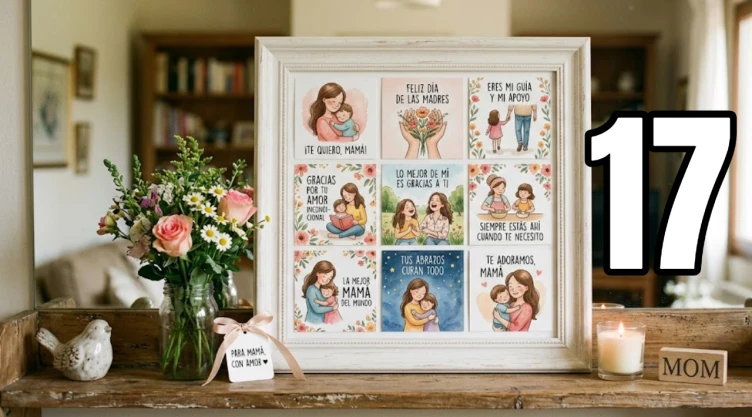 17 frases del Día de las Madres en imagen para enviarlas a mamá en su día especial