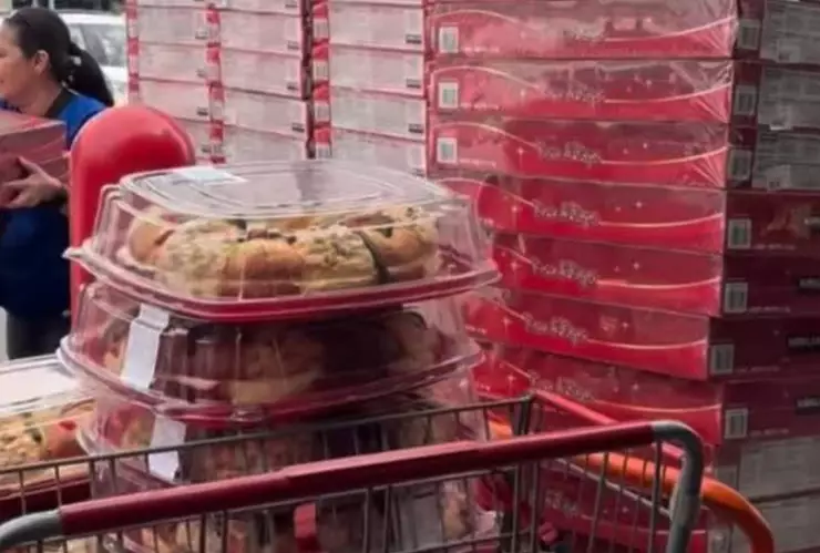 Revenden roscas de Costco