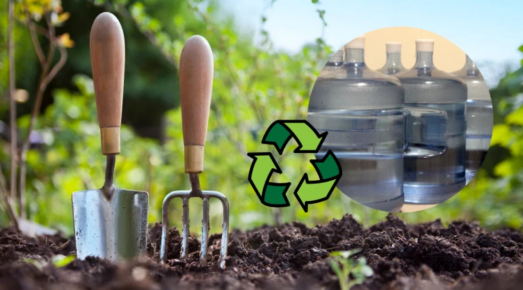 Qué hacer con los garrafones de agua rotos 4 ideas sencillas para usarlo en tu jardín.png