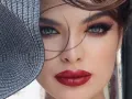 Nadia Ferreira con mirada matadora..jpg