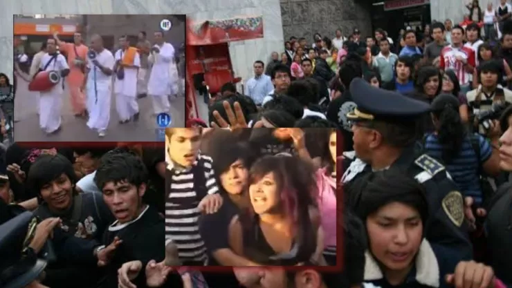 Ataque a Emos en Glorieta Insurgentes