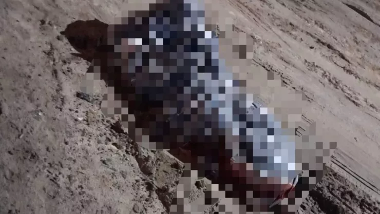 Encobijado en Ejido Lázaro Cárdenas