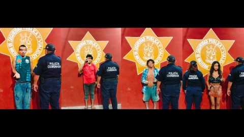 Detienen a 4 personas por presunta posesión de armas y sustancias ilícitas en Motul, Yucatán