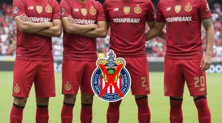 Los 4 futbolistas que no fueron campeones con Chivas y ahora se reencuentran en Toluca