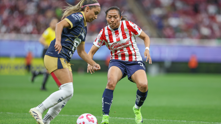 Paola Chavero con Pumas Femenil