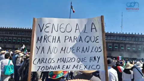 Marcha de la Generaci&oacute;n Z