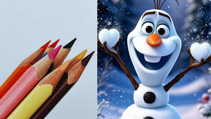5 ideas para decorar colores de Olaf de Frozen