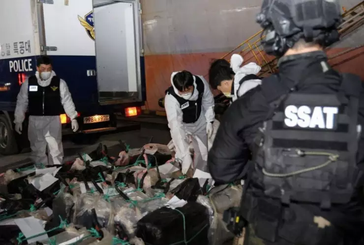 decomiso Corea del Sur