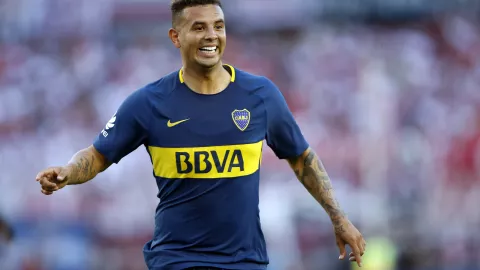 Edwin Cardona con Boca Juniors