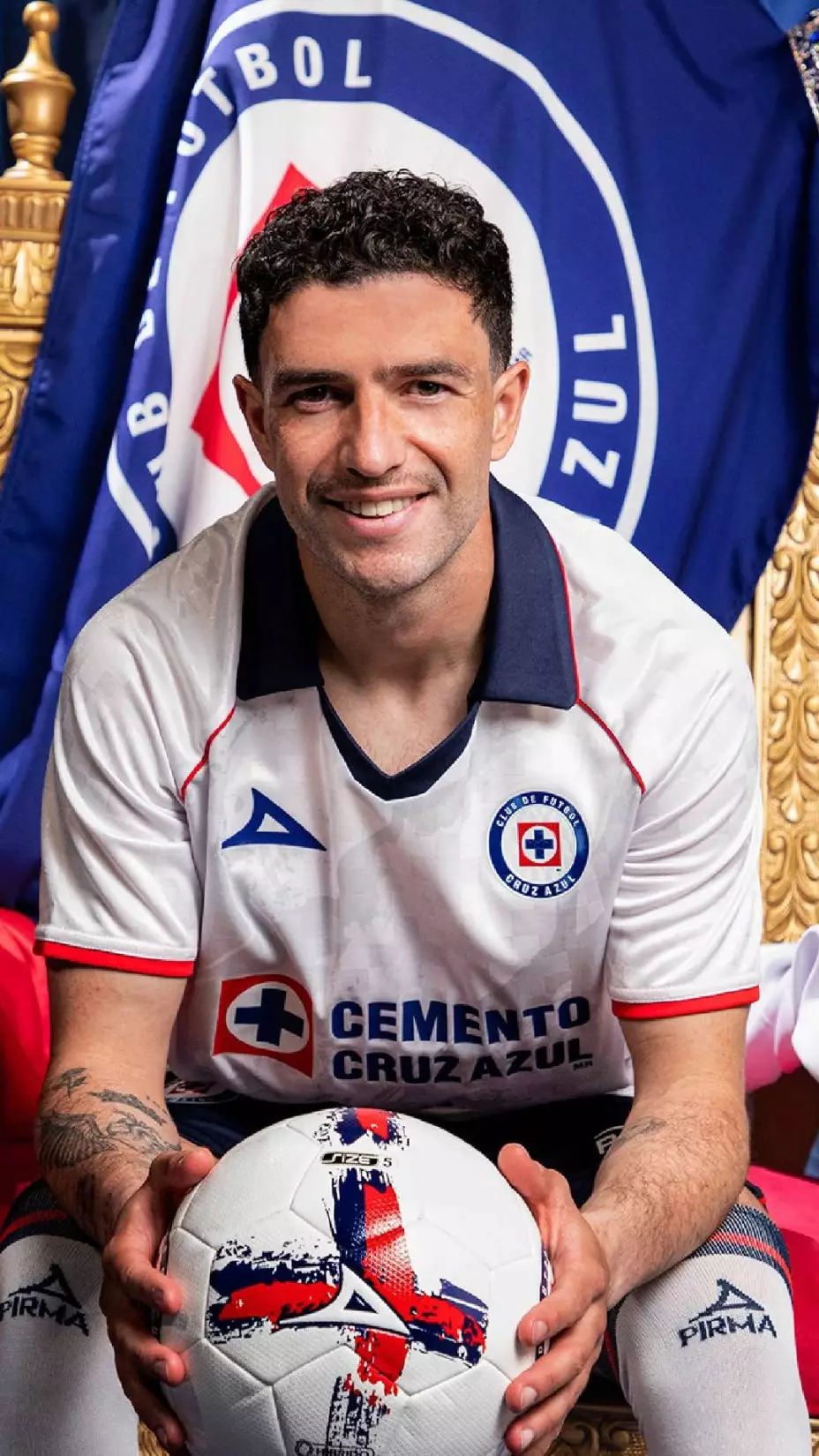 Nacho Rivero playera visitante cruz azul intercontinenta 2025