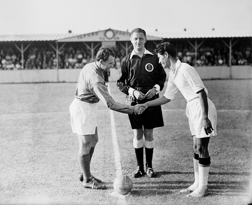 La India jugó sin botines