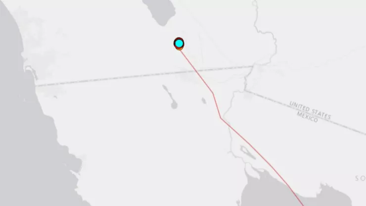 Sismos cerca de Mexicali