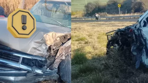 Accidente deja al menos diez lesionados en la carretera Encarnación de Díaz-San Juan de los Lagos
