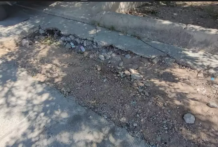 Denuncian reparaciones incompletas