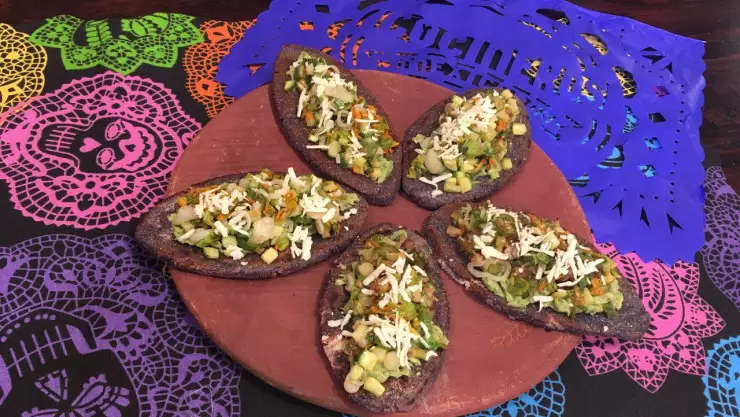 Tlacoyos de calabacitas, Cocineros Mexicanos