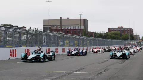 Postales del E-Prix de Nueva York