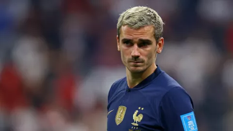 Antoine Griezmann con la selecci&oacute;n francesa