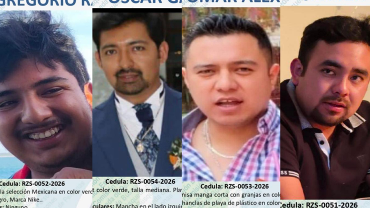 turistas desaparecidos en Mazatlán Sinaloa búsqueda