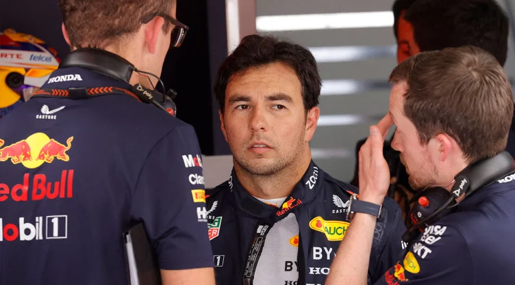Checo Pérez en el GP de Emilia-Romagna