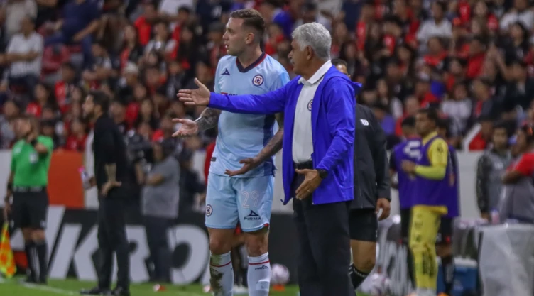 Tuca Ferretti con Cruz Azul