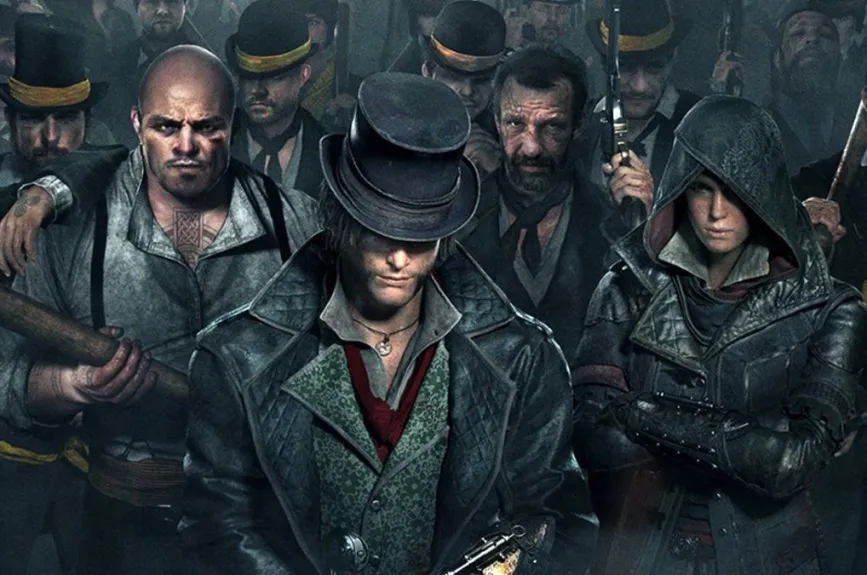Assassin’s Creed: Syndicate (2015)
Ubicado en la Revolución Industrial, con los hermanos Jacob e Evie Frye. Aunque tiene buenos momentos, su historia y personajes no fueron tan memorables.
Crédito: Ubisoft Montréal