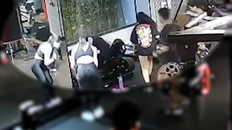 Accidente en gimnasio