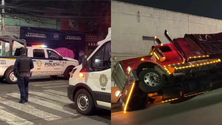Hombre apuñalado, camión a punto de volcar y retiro de bloqueo de Canal del Norte y Reforma