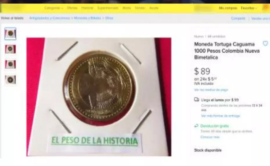 moneda de caguama