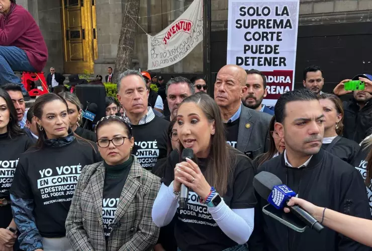 Legisladores del PAN exigen no terminar con la división de poderes: “El Poder Judicial no va a caer”