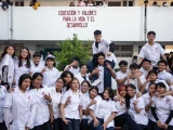 Alumnos de escuela en México.