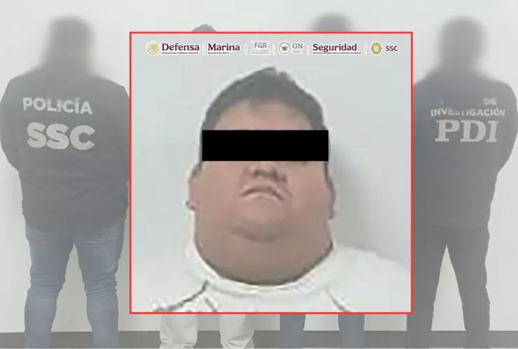 Cae en CDMX “El Gordo”, otro operador homicida en golpe al Cártel Nuevo Imperio