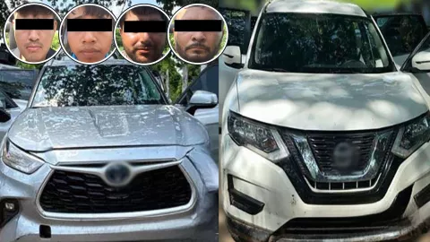 Detenidos en Las Tapias