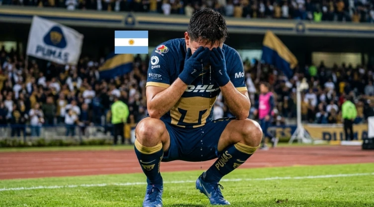 Futbolista argentino recordó su paso por Pumas UNAM y lloró en vivo en televisión