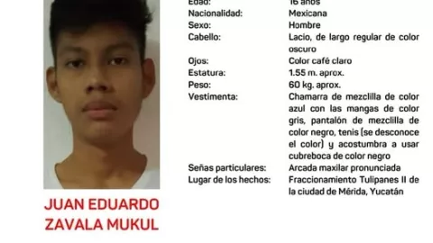 Adolescente de 16 años de edad DESAPARECE en Yucatán y Fiscalía activa ALERTA AMBER