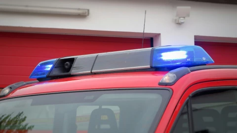 Sirena de ambulancia.