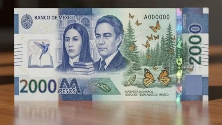 Pondrán en circulación al billete de 2 mil pesos en México