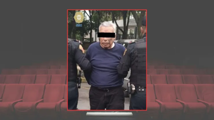 Detienen a hombre de 81 años como acosador sexual de menores en cine de CDMX