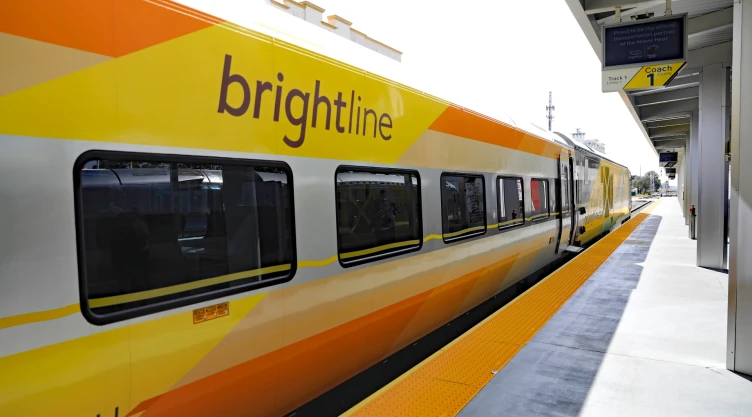 La estación de Brightline en Estados Unidos
