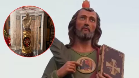 Reliquia de San Judas Tadeo llega a San Hipólito; ¿cómo y hasta cuándo ver en CDMX?