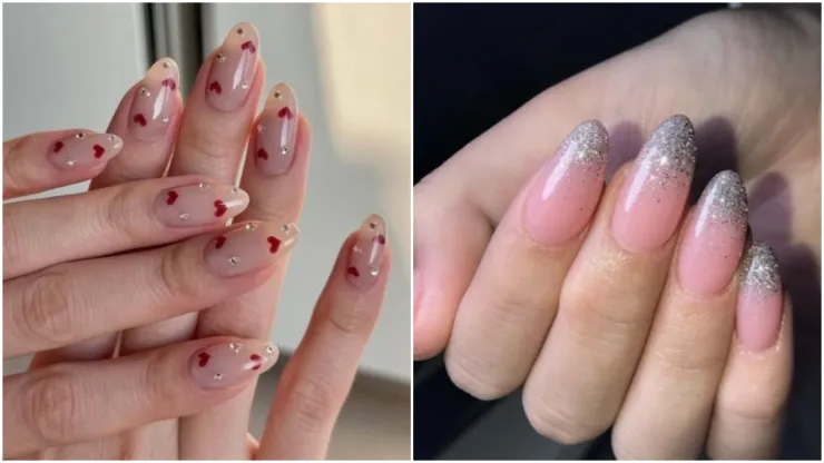 Estilos de uñas acrílicas largas juveniles