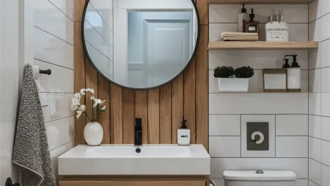 42 ideas para remodelar baños pequeños: se verán más grandes y muy elegantes