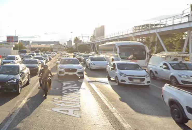Joven es arrollada cuando cruzaba la vía Atlixcáyotl hoy 7 de febrero de 2024