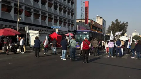 Calles cerradas en CDMX por bloqueos