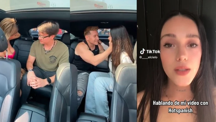 Chica engaña a su novio