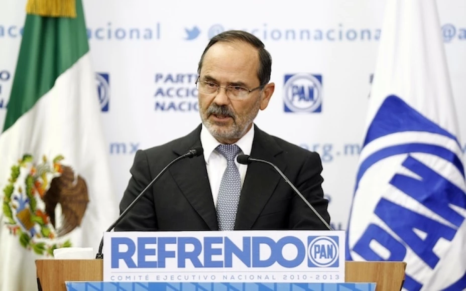 Gustavo Madero, dirigente nacional del PAN