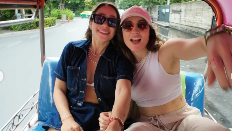 Evelyn Guijarro y Mati Álvarez