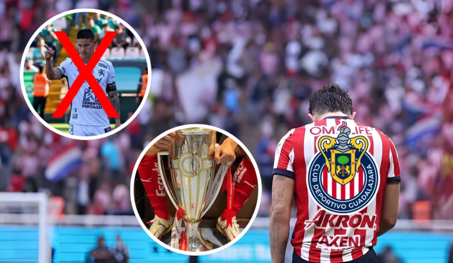 Se negó a jugar con James Rodríguez y hoy tiene 2 trofeos con Chivas