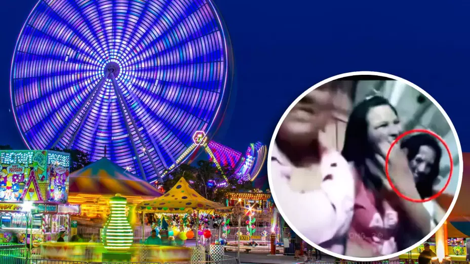 ¡VIDEO VIRAL! Misteriosa figura fantasmal aparece en juego mecánico y causa escalofríos